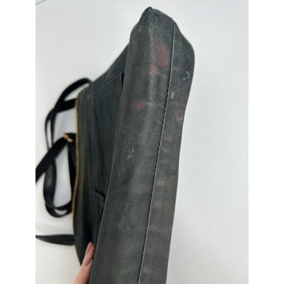 Fossil Kinley Crossbody Black Pebbled Leather Purse - Picture 16 of 16